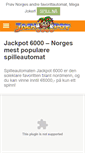 Mobile Screenshot of jackpot6000.com